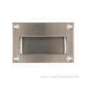 Sliding door handle flash handle